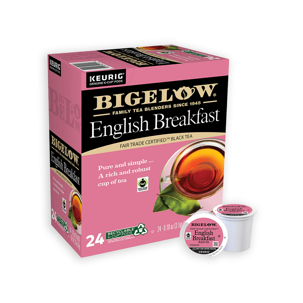 Bigelow English Breakfast Decaf Tea - 24 K-Cups