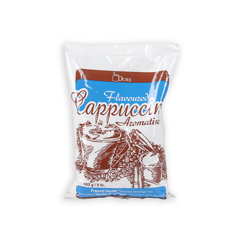 Dure Cappuccino French Vanilla Mix - 2lb Bag