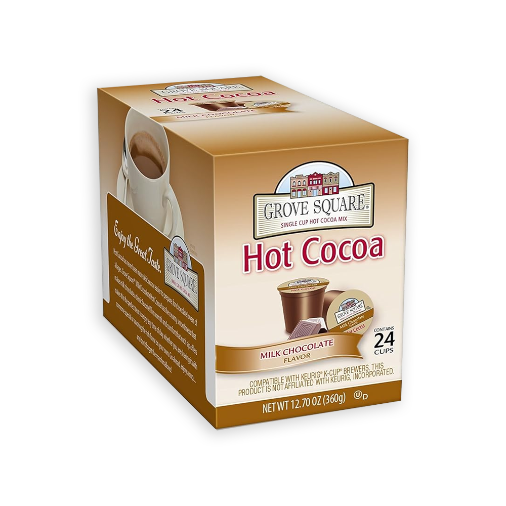 Grove Square Milk Chocolate Hot Cocoa - 24 K-Cups