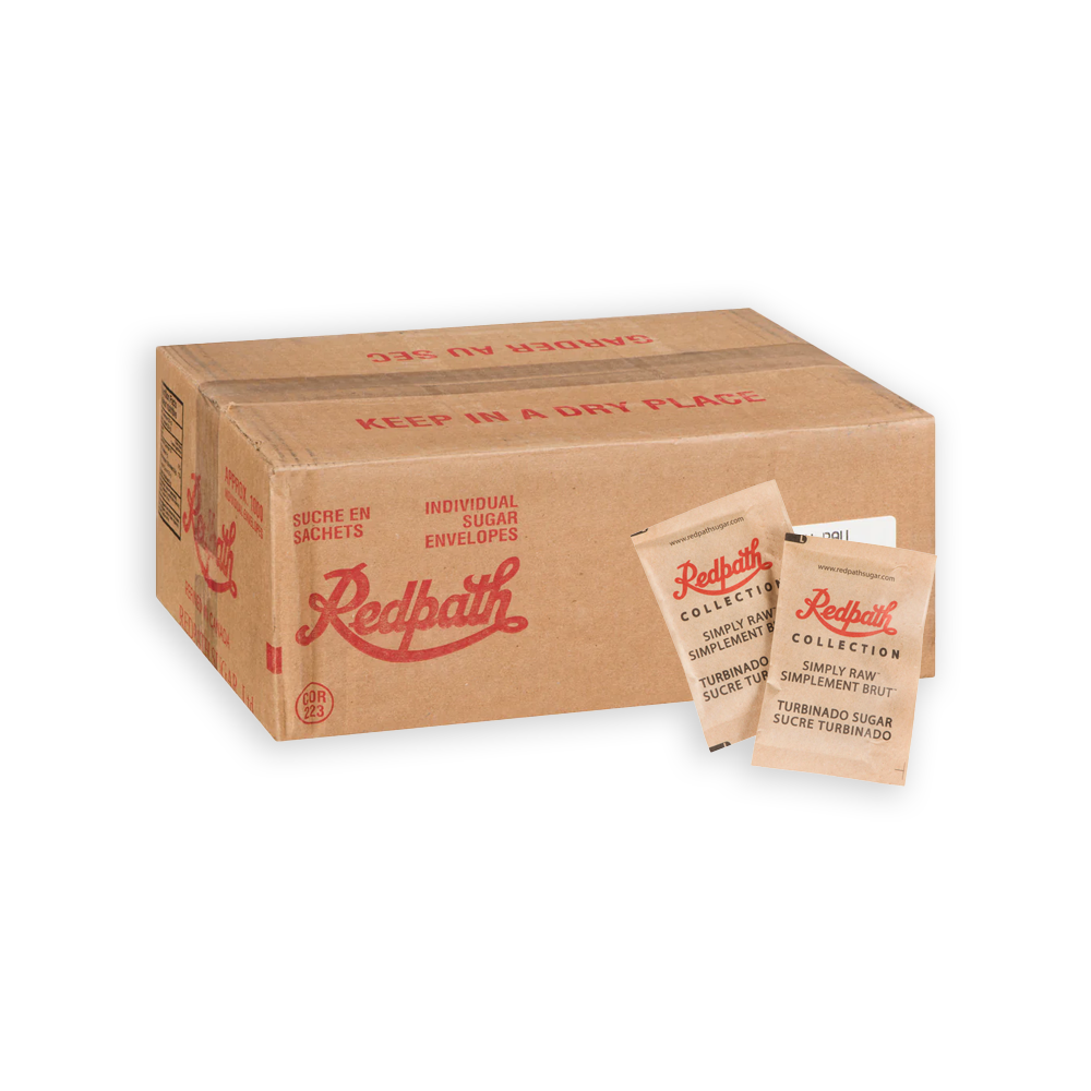 Redpath Raw Sugar - 1000 Packets